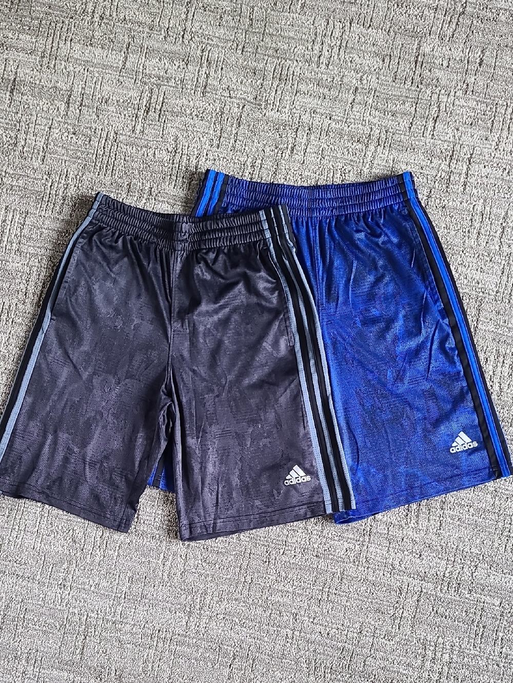 Adidas Youth Large Athletic Shorts Duo